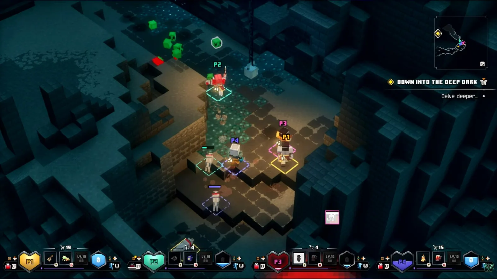 Deep Dark cavern entrance that leads into the Sift dimension